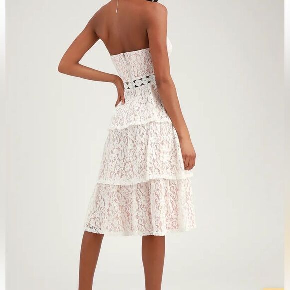 LULUS XS NWT strapless dress - Picture 11 of 11